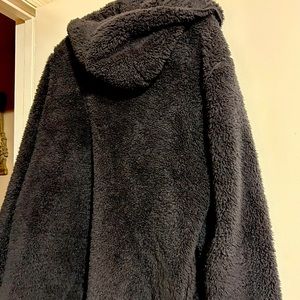 Oversized Hoodie —- Pink Jacket